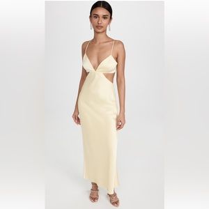 NWT Significant Other Jacy Dress in Butter (Soft Yellow)
